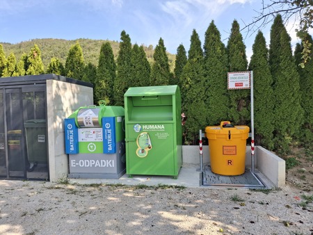 Zbiralnik za ločeno zbiranje odpadkov
